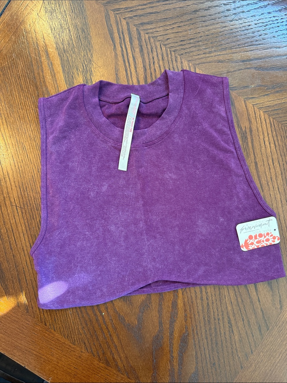 FP Movement by Free People Plum Crop top